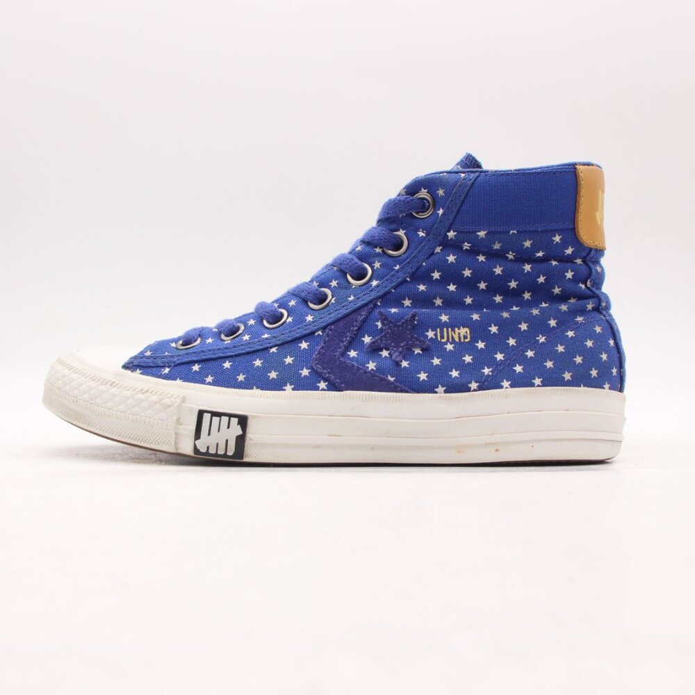 Undefeated x Converse Star Player High "Born Not Made" Women's 7 Blue Sneakers